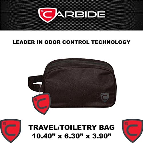 CARBIDE Stash Bag with Odor Control Carrying Case (Travel Bag)