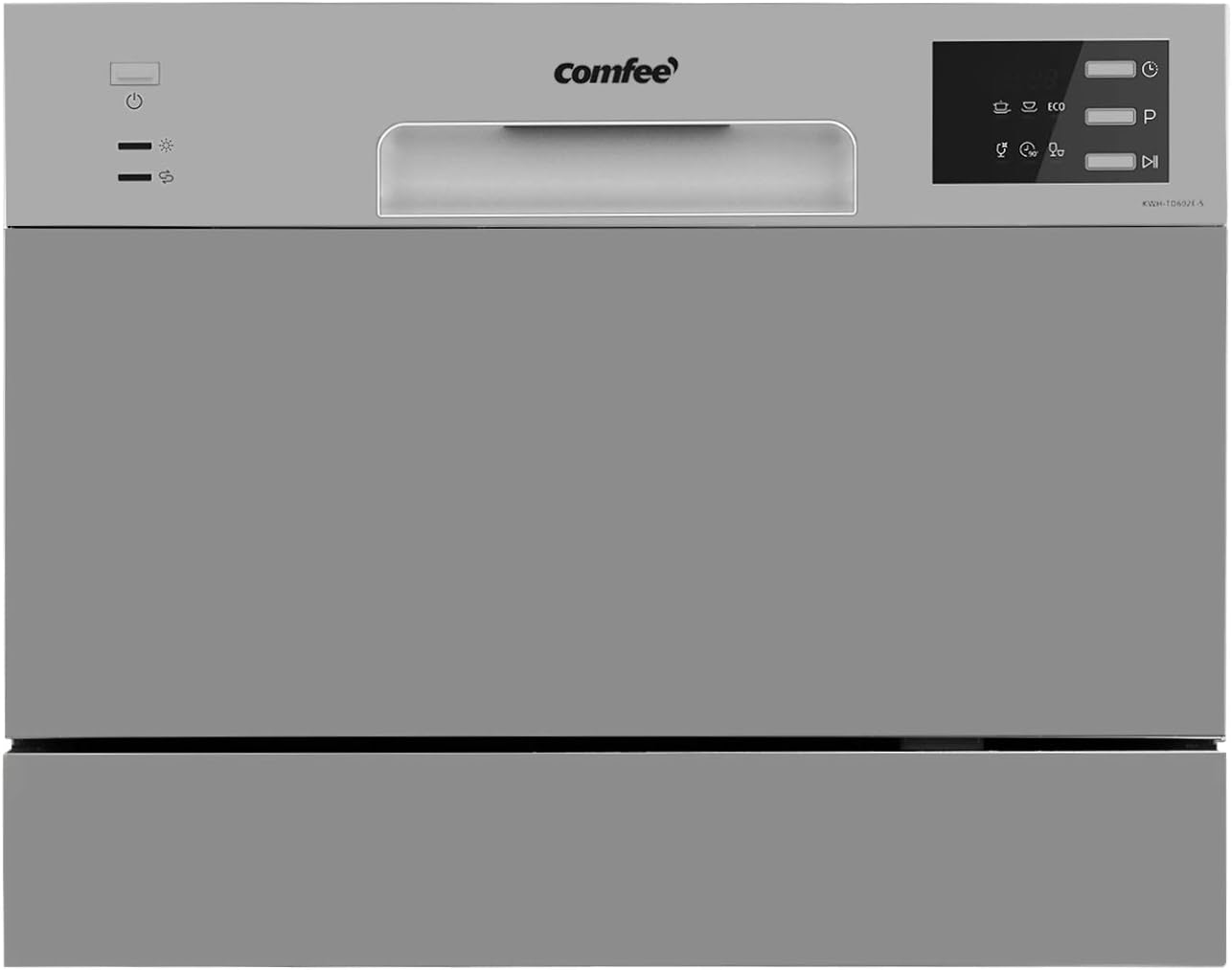 COMFEE’ Dishwasher TD602ES Freestanding Dishwasher with 6 Place