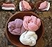 Newborn Photography Prop Stretch Wraps, DIY Infant Photos, Baby Photo Blanket Prop, Multiple Colors for boys and girls by Lakeson & Co. (Creamy White)