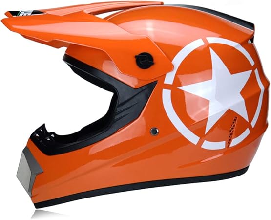 Amazon バイクのヘルメット オフロードバイク ヘルメット モトクロスヘルメットステッカー フルヘルメット オフロード 車 バイク