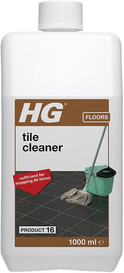 HG Tile Cleaner Product 16 1L Highly Concentrated Ceramic Stone Floors