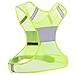 Road Runner New 360° Reflective Running Vest Gear for Men and Women – Visibility Vest for Night Running, Motorcycle, Walking, and Cycling (S/M, Yellow)