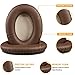 QC15 Replacement Ear Pads Kit, JARMOR Ear Cushion for Bose QuietComfort 2, Quiet Comfort 15, QC 25, QuietComfort 35, Ae2, Ae2i, Ae2w, Sound True, Sound Link (Around-Ear Only) Headphones (Brown)
