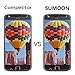 SUMOON Moto Z Play Droid Screen Protector [2 Pack]- [9H Hardness] [Crystal Clear] [Bubble Free] Tempered Glass Screen Protector for Motorola Moto Z Play Droid 5.5 Inch (2 Pack)