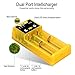 Ebat EQ2 Smart Battery Charger for Li-ion Ni-MH/Ni-CD 18650 26650 AA AAA 20700 21700 CR123 & More Rechargeable Batteries - 2 Slot Charger
