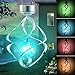 AMWGIMI Solar Lights Outdoor-Yard Decoration Wind Chimes Led Colour Changing Hanging Lights Garden, Yard, Home Decor Gifts for Women Mom Grandma -2 Pack