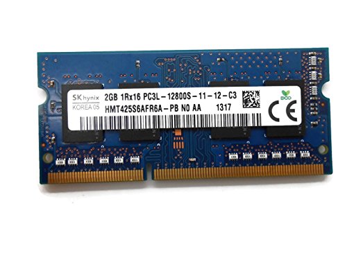 Hynix 2GB PC3-12800 DDR3-1600MHz Non-ECC 204pin Memory Module HMT425S6AFR6A-PB