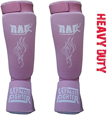 2Fit Shin Pads junior Senior Kickboxing Muay Thai MMA Shin Guards Foam Pad Support Shin instep leg & foot protective Gears