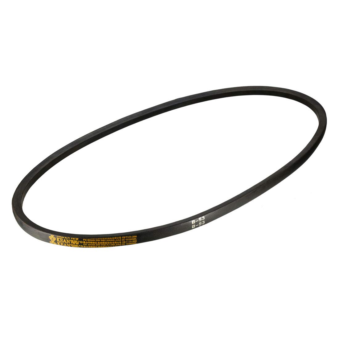 Photo 1 of uxcell B-53 V-Belts 53" Inner Length, B-Section Rubber Drive Belt