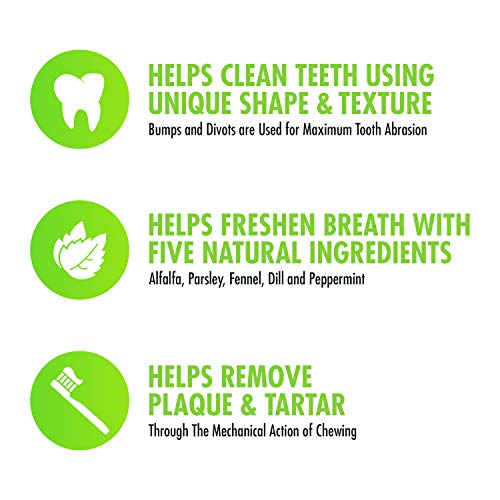 Minties VetIQ Dog Dental Bone Treats, Dental Chews for Medium/Large