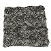 VivReal Grey Satin Rose Flower Square Pillow Cushion Pillowcase Case Cover 42x42cm