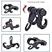 Gyges 2 PCS Car Hooks Vehicle Back Seat Hidden Headrest Hanger, Universal Holder for Purse Handbag Grocery Shopping Bag Cloth Coat (2 Pack)