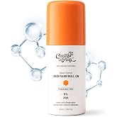 Chemist at Play UnderArm Roll-On with 5% AHA| Lactic &amp; Mandelic Acid|Prevents Odour, Brightens Skin &amp; Exfoliates Underarm | For Sensitive Skin | Fragrance-Free | Alcohol &amp; Aluminium Free | 1.35 fl oz