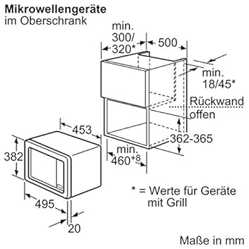 Amazon.com: Siemens hf15 m552 mikrowelle/17 L/800 W ...