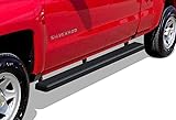 APS iBoard Running Boards 4 inches Matte Black