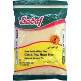 Sadaf Chickpea Flour Fine 16 oz - Gram Flour, Besam Flour, Garbanzo Bean Flour - Chick Pea Flour for Cooking and Baking - Har