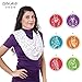 Breastfeeding nursing cover - Baby carseat canopy cover - Maternity feeding scarf organic - Baby carrier cover - Newborn breastfeeding stroller cover - Bandana bib + Towel