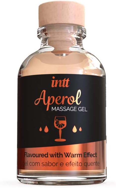 INTT Aperol Warming Massage Gel, MG004, Transparent, 30 ml (Pack of 1)