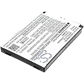 KONGNY Replacement Battery Compatible with Clover C401U, Flex, Part Number: AHA22121001, CA355772HV, MPPCLOYJ4 2100mAh/7.6V, 87.00 x 58.42 x 7.00mm, CS-CVR401BL