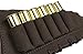 BRONZEDOG Leather Cartridge Buttstock Shotgun Shell Holder, Hunting Buttstock Ammo Holder Pouch Bag for Rifles, Shotgun Shell Pouch Shell Holder Stock