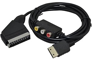 Cinpel-RGB Scart Cable with Av Adapter for Sega Dreamcast