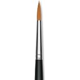 Utrecht Synthetic Sablette Brush - Long Handle, Round, Size 12