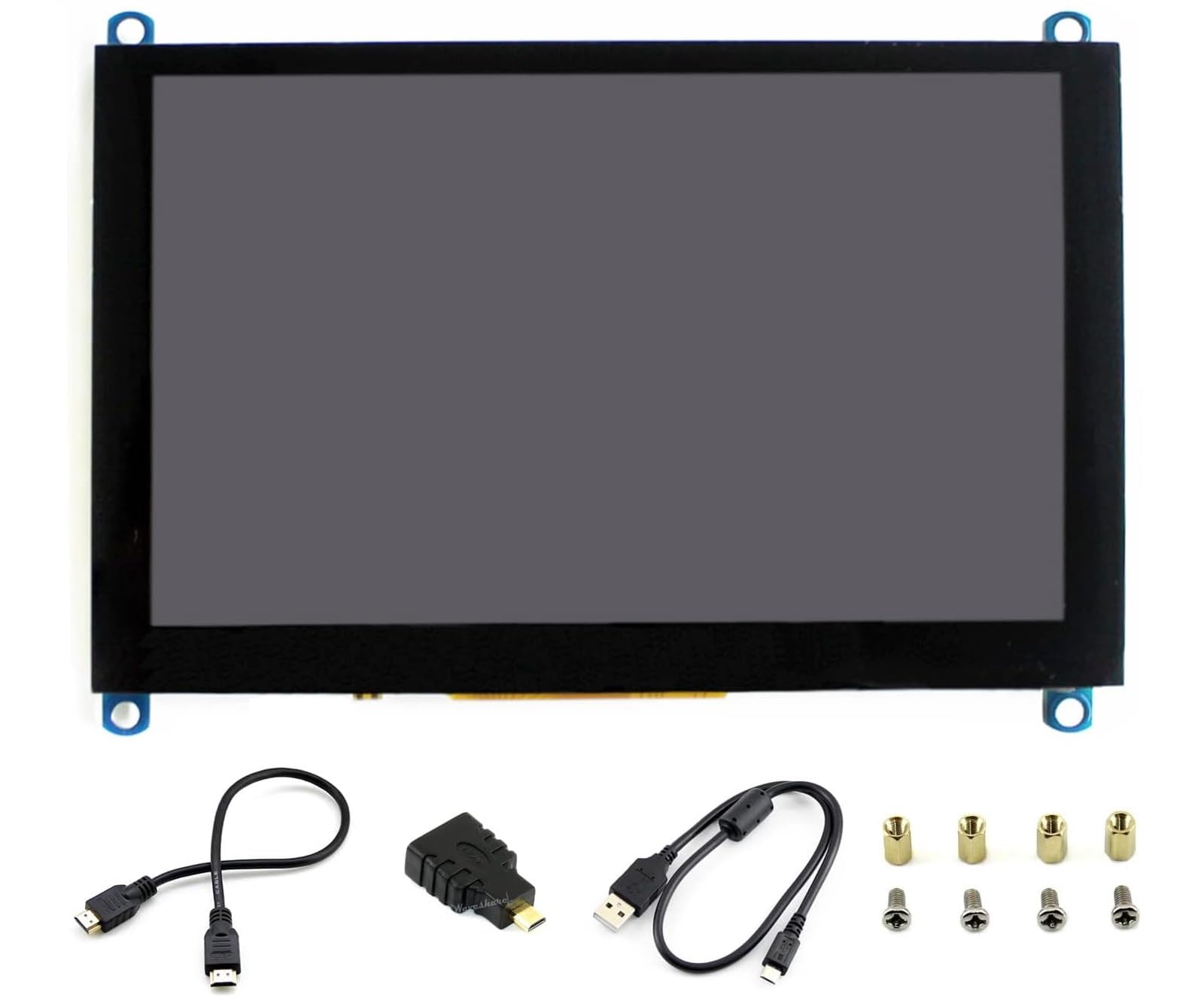 IBest 5 inch TFT LCD Display 800x480 Capacitive Touch Screen Monitor H HDMI Module for Raspberry Pi/Jetson Nano/BB Black/Banana Pi/PC Windows 10/8.1/8/7 Support Microsoft XBOX360/Nintendo Switch