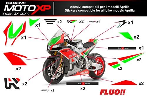 Kit Stickers decal Aprilia RSV4 2015 2016 2017 RFWF