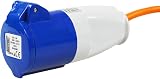 Maypole 230V Caravan Hook-Up Lead with 3 Pin UK Plug 16A IEC60309-2 view 2
