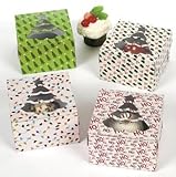 Fun Express 1 X Christmas Holiday Cupcake Boxes - 12 Pack