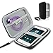 USA Gear Hard Shell iPod Travel Case Compatible with Apple iPod Touch (7th Generation, 6th Generation, 5th Generation), MP3 Player Case with Water-Proof Exterior, Wrist Strap - Black primary