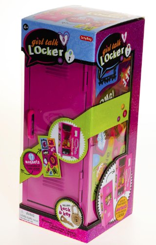 Girl Talk PINK Mini Locker with Magnets and 5 Bonus Dice - Thumbnail 3