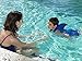 SwimWays Sea Squirts Fin Friends Life Jacket- Outdoor Pool Kids Life Jacket- Blue, 30-50 LB (41132)