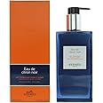 Hermes Eau De Citron Noir Refillable Moisturizing Body Lotion for Men, 6.5 Ounce
