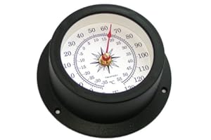 Trintec Nautical Marine Vector Collection Thermometer (White Dial) VEC-W-03 Cabin Instrument