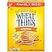 Wheat Thins Original Whole Grain Wheat Crackers, Holiday Christmas Crackers, Family Size, 6 - 16 oz Boxes