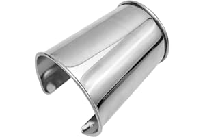 COLORFUL BLING Chunky Polished Gold-Tone Cuff Bracelets Thick Adjustable Open Wide Cuff Bangle Bracelets Wrist Jewelry Gifts for Women