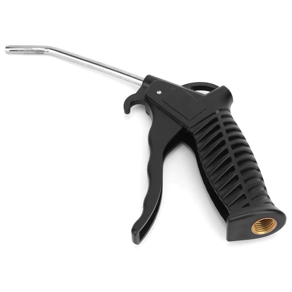 Air Compressor Duster Blow Gun, Stainless Steel, Industrial Pneumatic Extension Nozzle