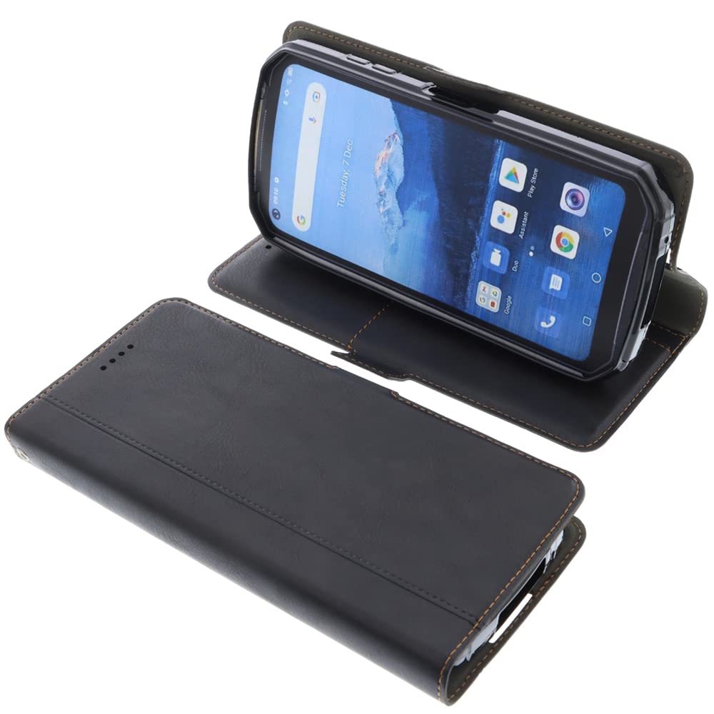 foto-kontor Cover compatible with Oukitel WP16 book-style black case