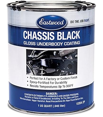 Amazon.com: Eastwood Extreme Chassis Black High Gloss Qt Seal Rust