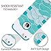 ULAK iPhone SE Case, iPhone 5S Case, Anti Slip Shock Resistance Protective Cover with Hybrid High Soft Silicone + Hard PC Case for Apple iPhone 5/5S/SE (Ocean-Blue)