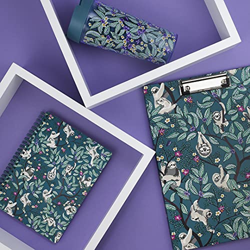 Vera Bradley Clipboard Folio with Refillable Lined Notepad, Blue