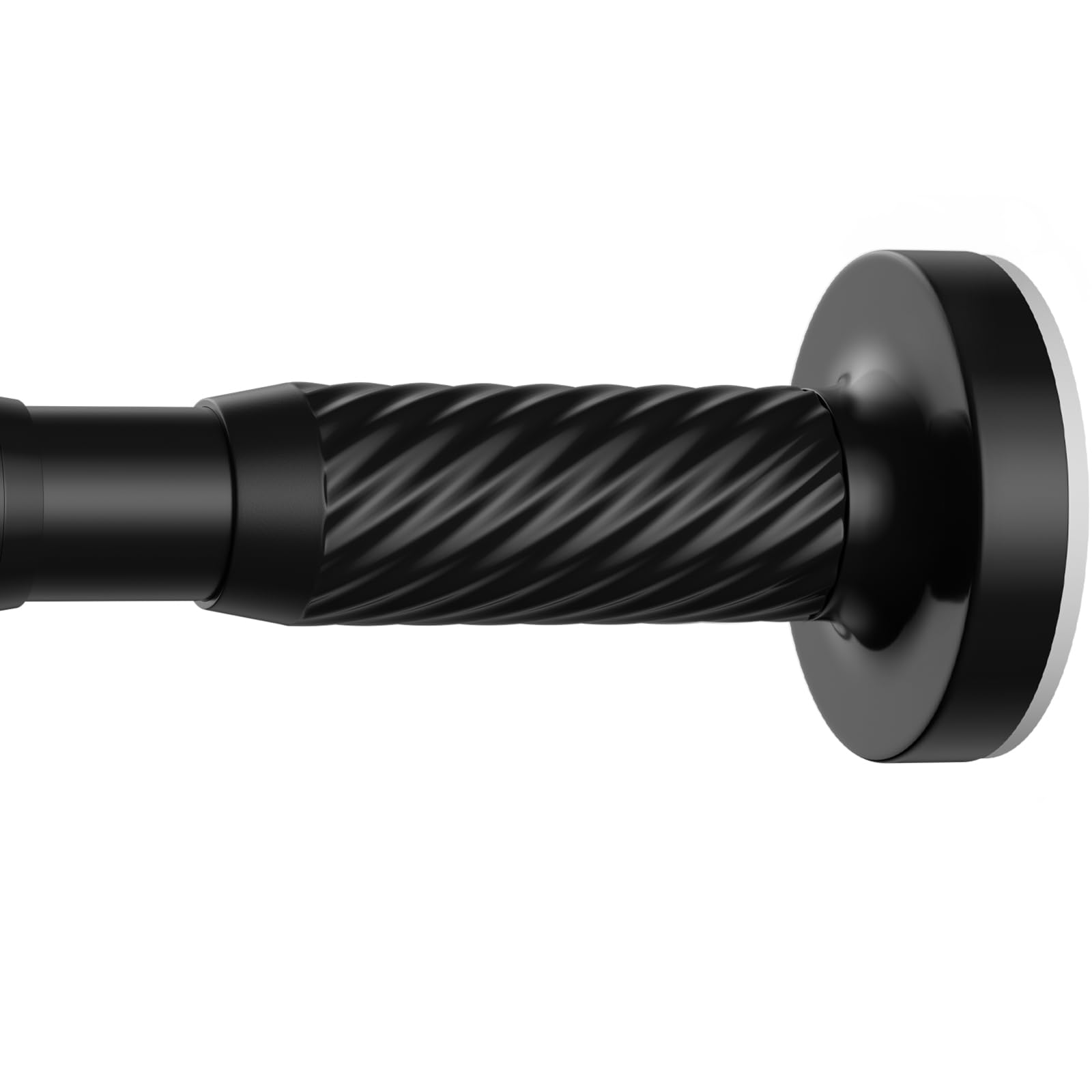 Photo 1 of Tension Curtain Rod 32-90Inch Black Tension Rod Adjustable Curtain Rods No Drilling Spring Rods Shower Rods for Bathroom,Windows,Closets,Doorway,Patio