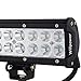 Willpower 12 inch 72W Spot Flood Combo LED Work Light Bar for Truck Car ATV SUV 4X4 Jeep Truck Driving Lamp (72W,Combo)