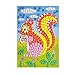 Weoxpr Mosaic Sticker EVA DIY Handmade Art Kits for Kids - Sunflower, Woodpecker, Hot Air Balloon, Butterfly, Giraffe, Sailboat
