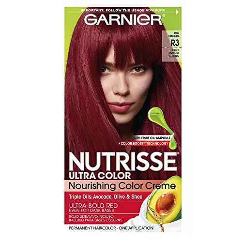 Garnier Nutrisse Ultra Color [R3] Light Intense Auburn 1 Each (Pack of 3)
