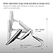 Loctek D7R Monitor Mount fits for both Curved and Panel 10- 34 inch Monitors Gas Spring Desk Top LCD Monitor Arm (D7R ,Weighting 8.8-22 lbs)