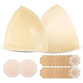 Double Sided Sticky Bra for Large Breasts D+ Cups Ultra Invisible Lift Adhesive Push Up Pads for Bikini Swimsuit