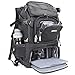 Evecase Extra Large Professional DSLR Camera/Laptop Travel Backpack Gadget Bag w Rain Cover For 15.6-inch Laptop, Tablet, Lens Kit Accessories, Full Frame Mirrorless Digital Cameras