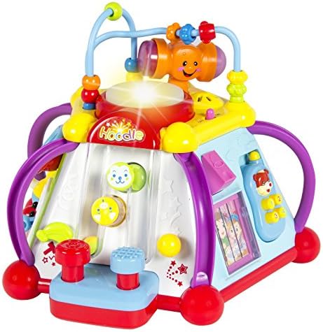Baby Toy Musical Activity Cube Play Center with Lights,15 Functions &amp; Skills